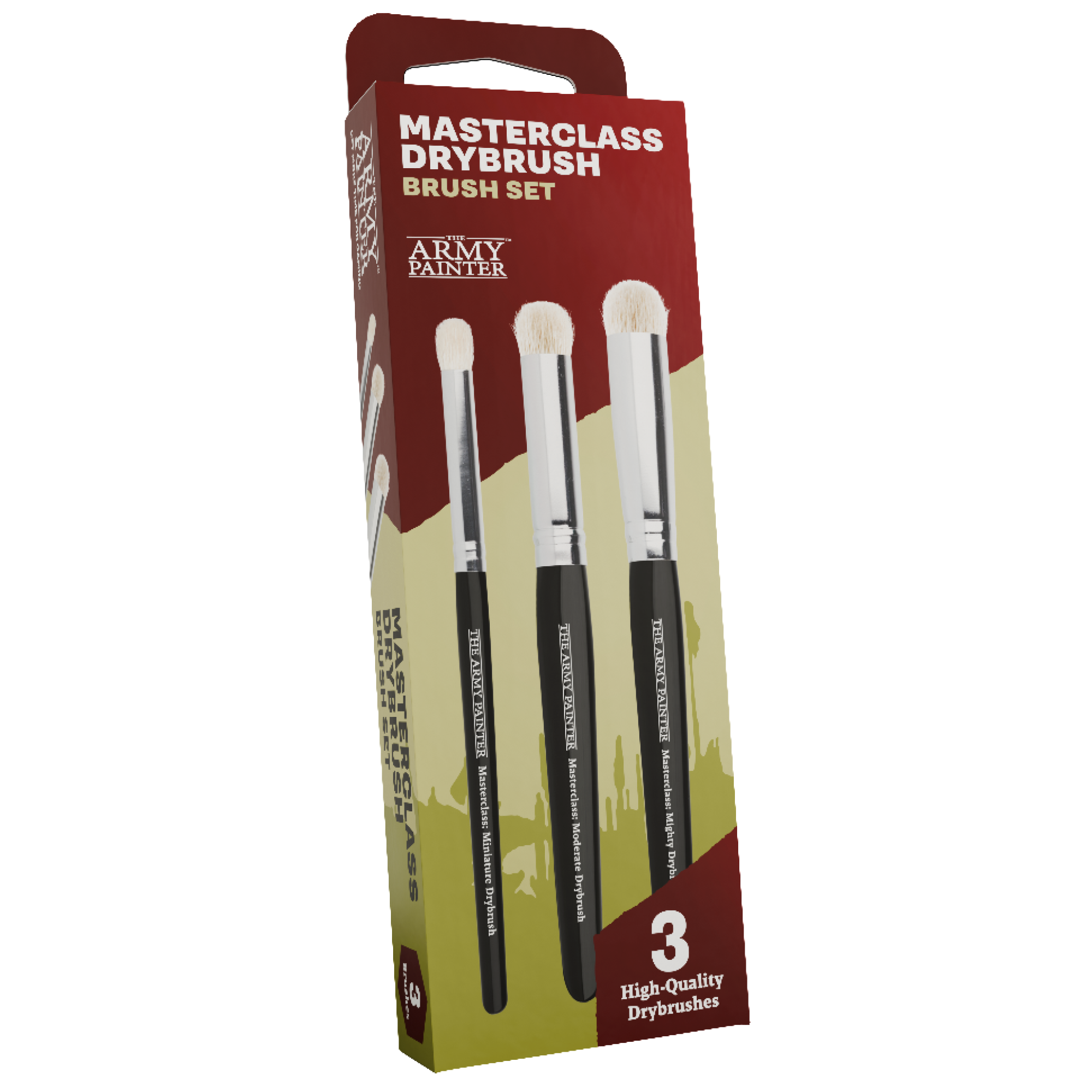 the-army-painter-masterclass-drybrush-set-3-pinceaux-brossage image 1