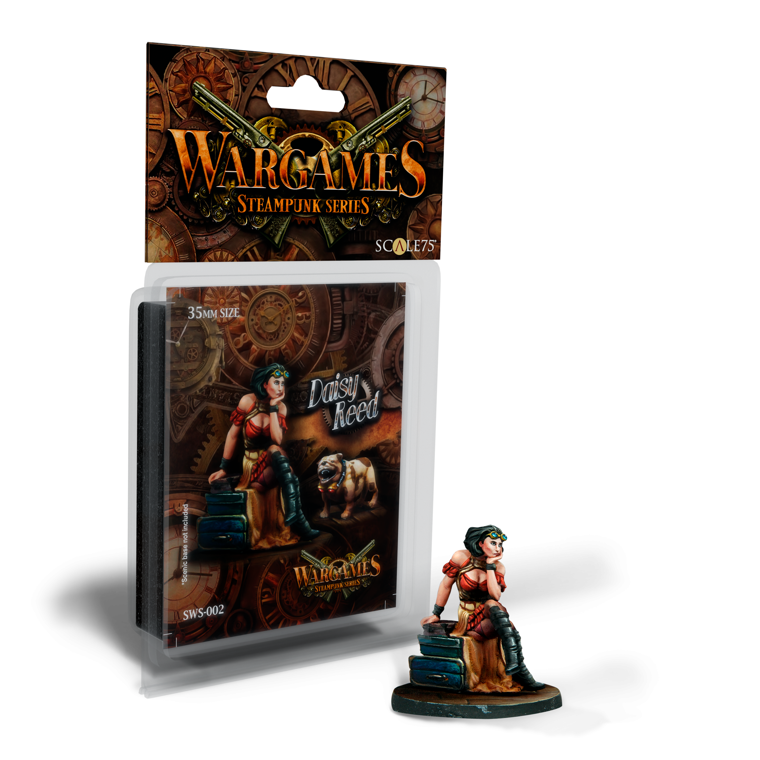 scale75-steampunk-daisy-reed-figurine-35mm-non-peinte image 1