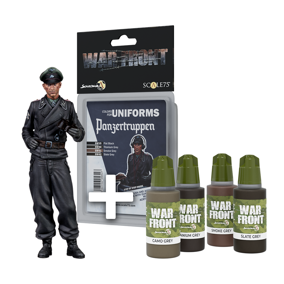 scale75-totenkopf-tanker-panzer-truppen-pack-peinture-1-35 image 1