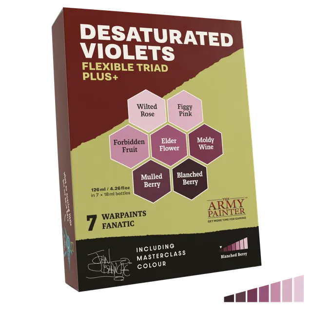 the-army-painter-fanatic-desaturated-violets-set-7-peintures-violet image 1