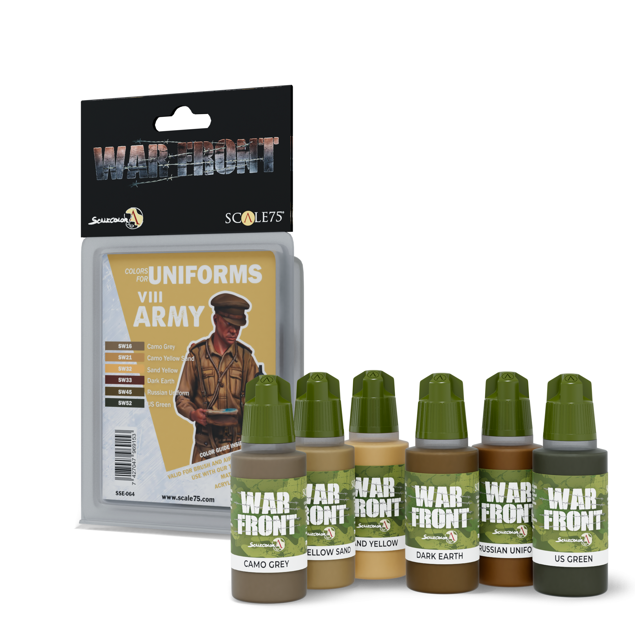 scale75-warfront-viii-army-paint-set-6-peintures-d-sert image 1