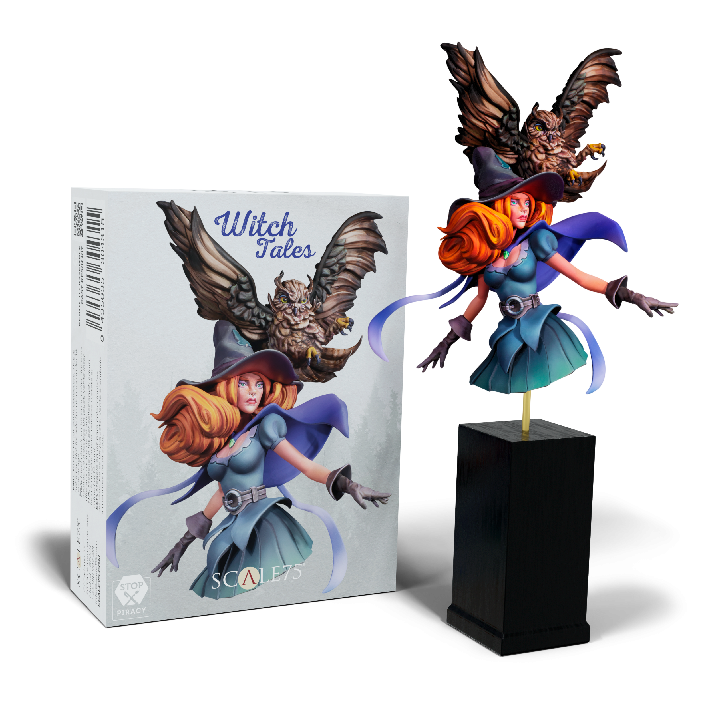 scale75-busts-to-scale-witch-tales-buste-r-sine-1-10-non-peint image 1