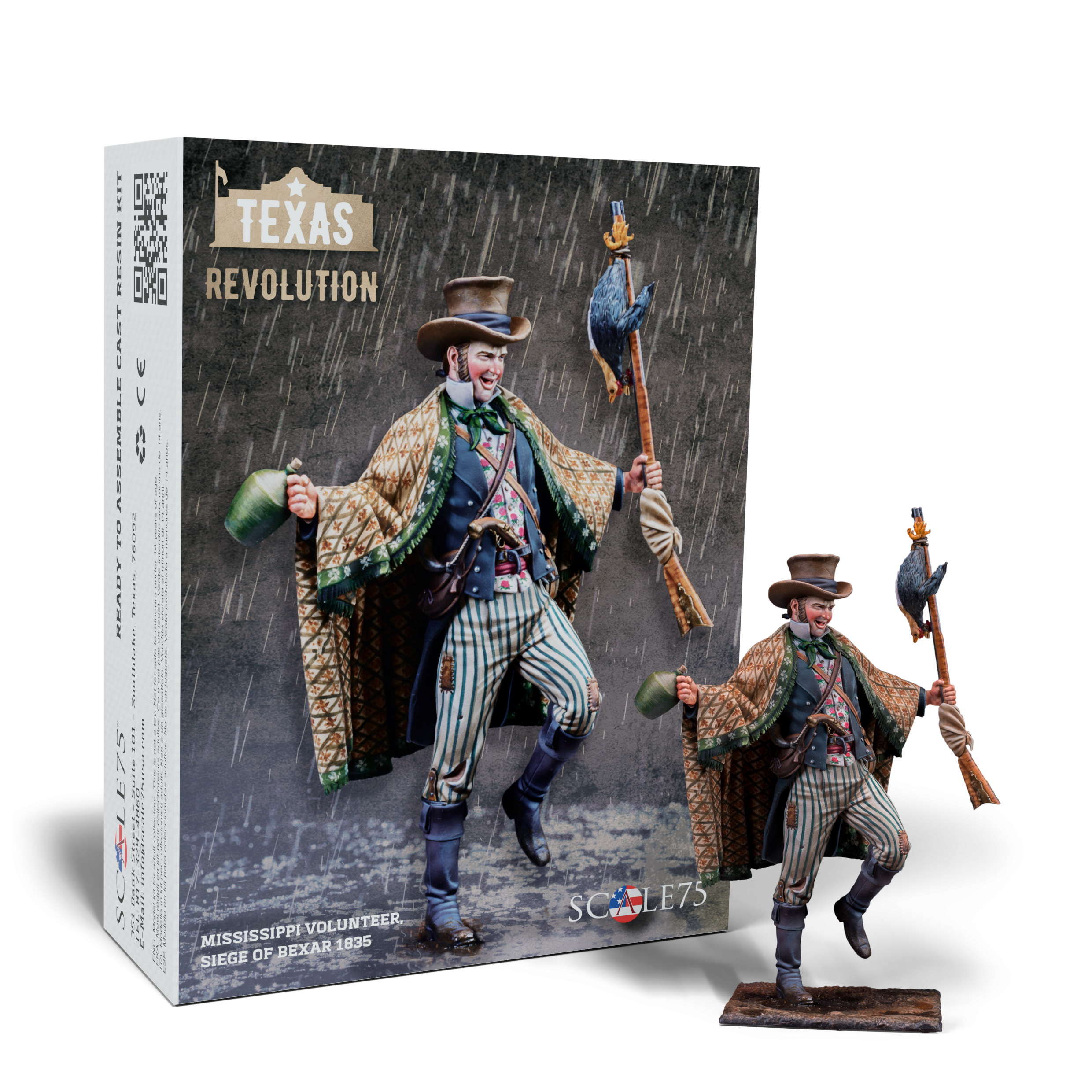 scale75-ferrer-dalmau-mississippi-volunteer-figurine-75mm-non-peinte image 1