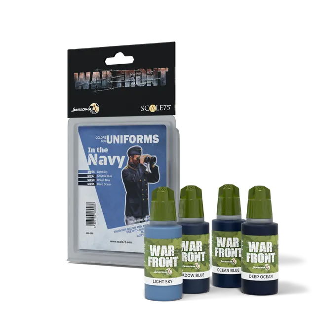 scale75-warfront-in-the-navy-set-peinture-acrylique-bleu-marine-4-couleurs image 1