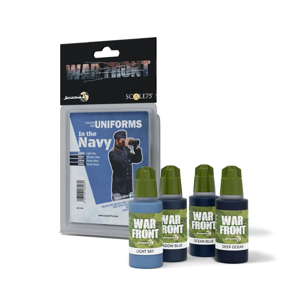 scale75-warfront-in-the-navy-set-peinture-acrylique-bleu-marine-4-couleurs image 1