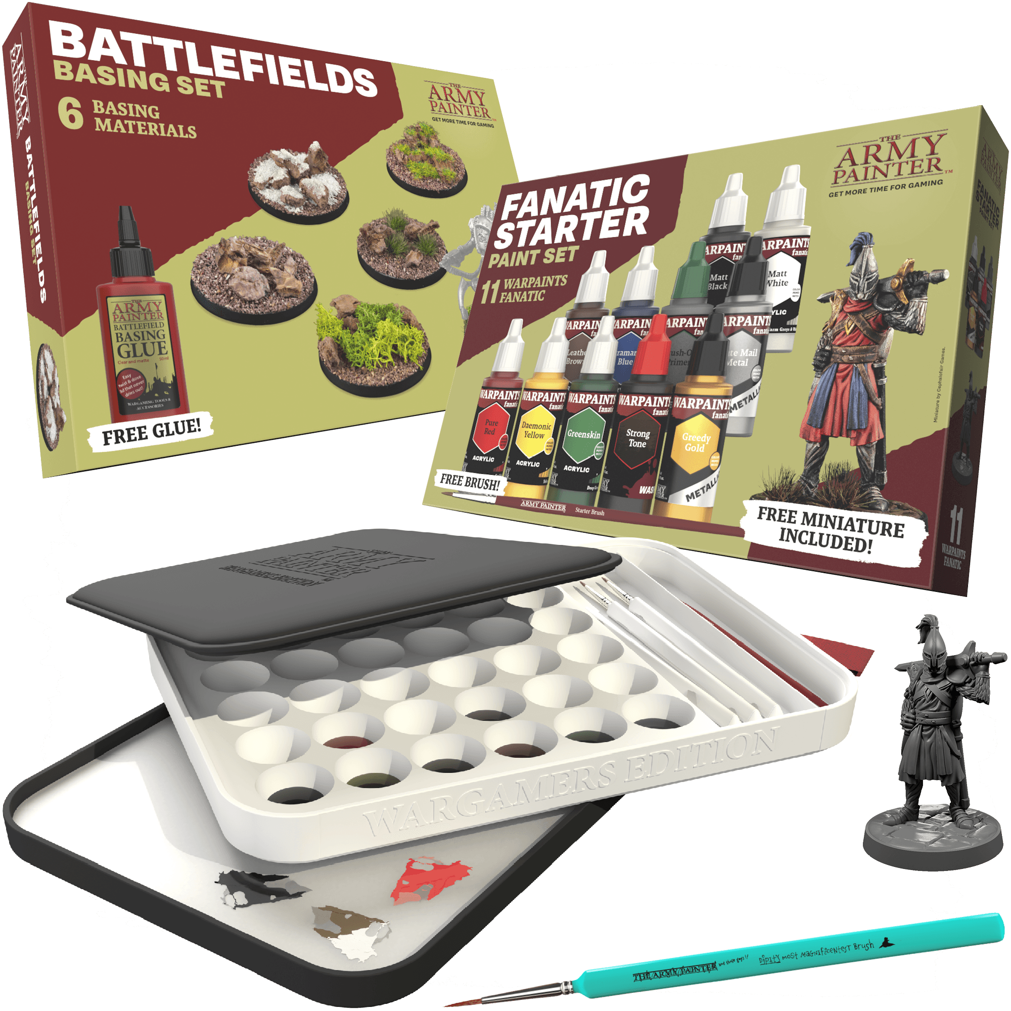 the-army-painter-hobby-essentials-bundle-kit-peinture-avec-soclage image 1