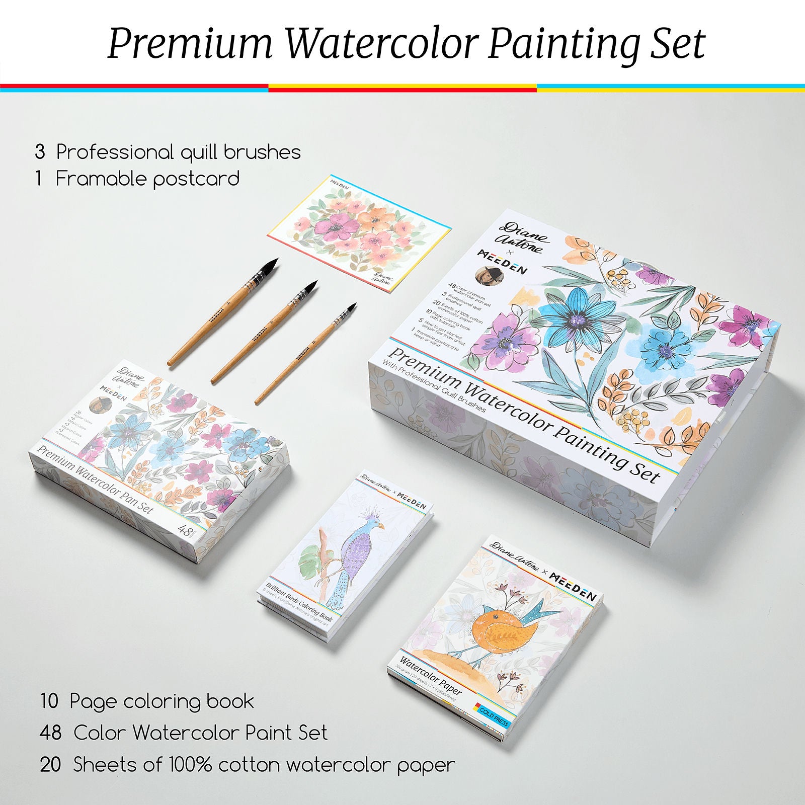meeden-x-diane-antone-coffret-aquarelle-48-couleurs image 4