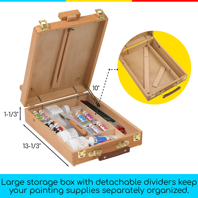 meeden-hbx-3-chevalet-de-table-bois-h-tre-coffret-rangement image 8