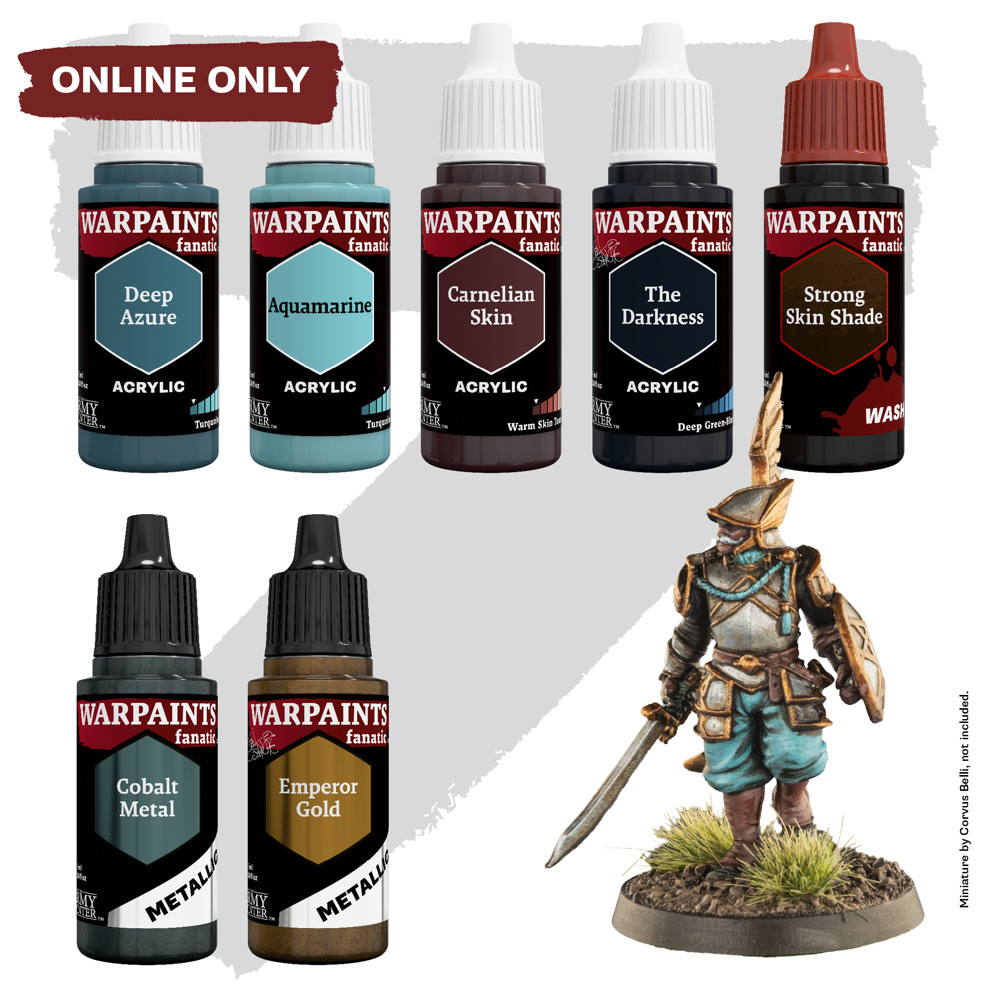 the-army-painter-combat-se7ens-set-7-peintures-high-fantasy-relic-armour image 1