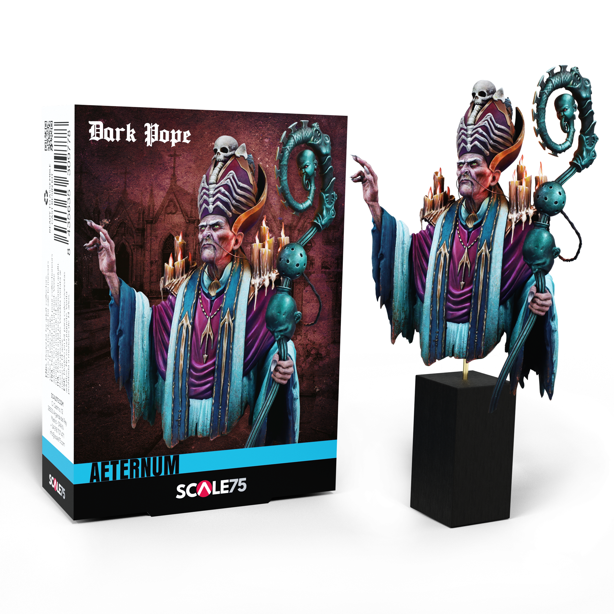 scale75-aeternum-dark-pope-figurine-fantasy-non-peinte image 1
