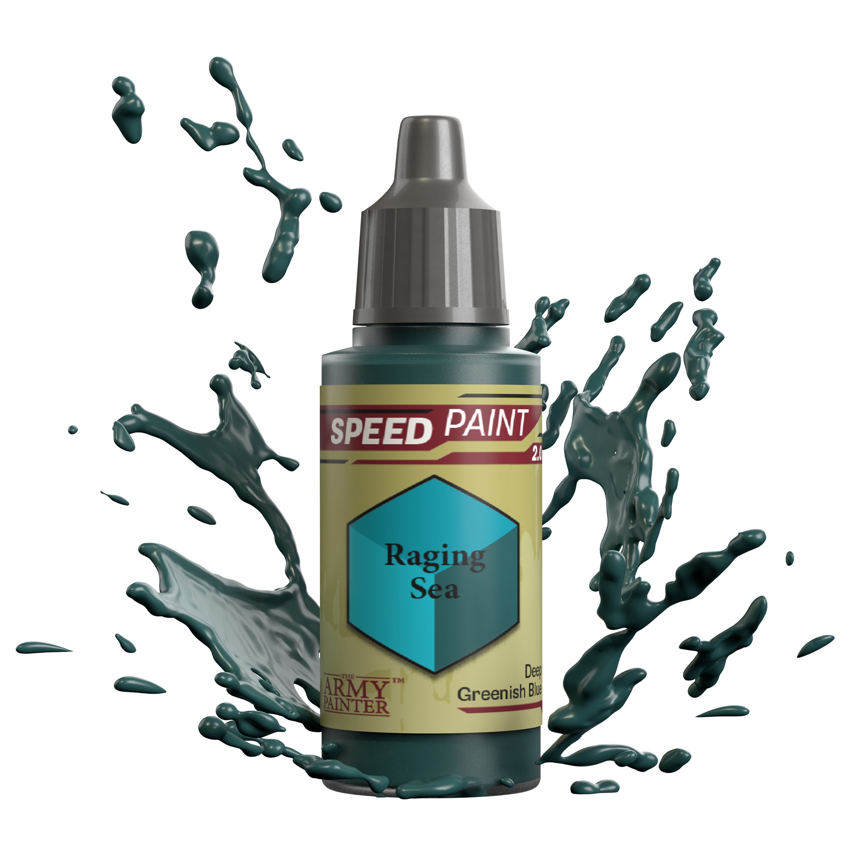 the-army-painter-speedpaint-raging-sea-peinture-bleu-18-ml image 1
