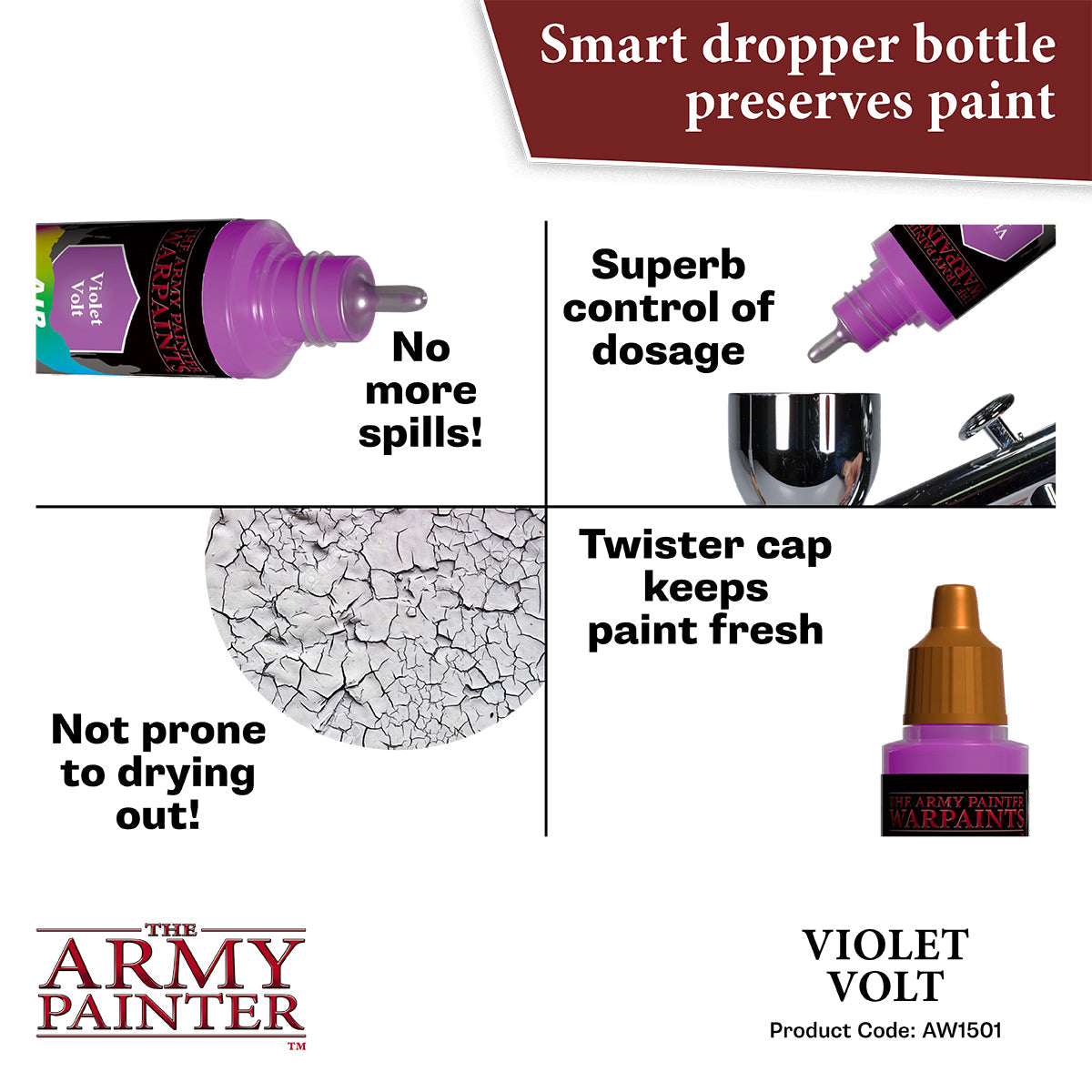 the-army-painter-warpaints-air-violet-volt-peinture-a-rographe-18-ml image 5