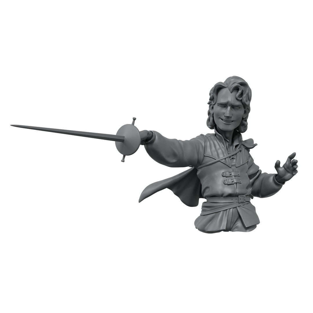 scale75-characters-duelist-buste-r-sine-1-12-non-peint image 2