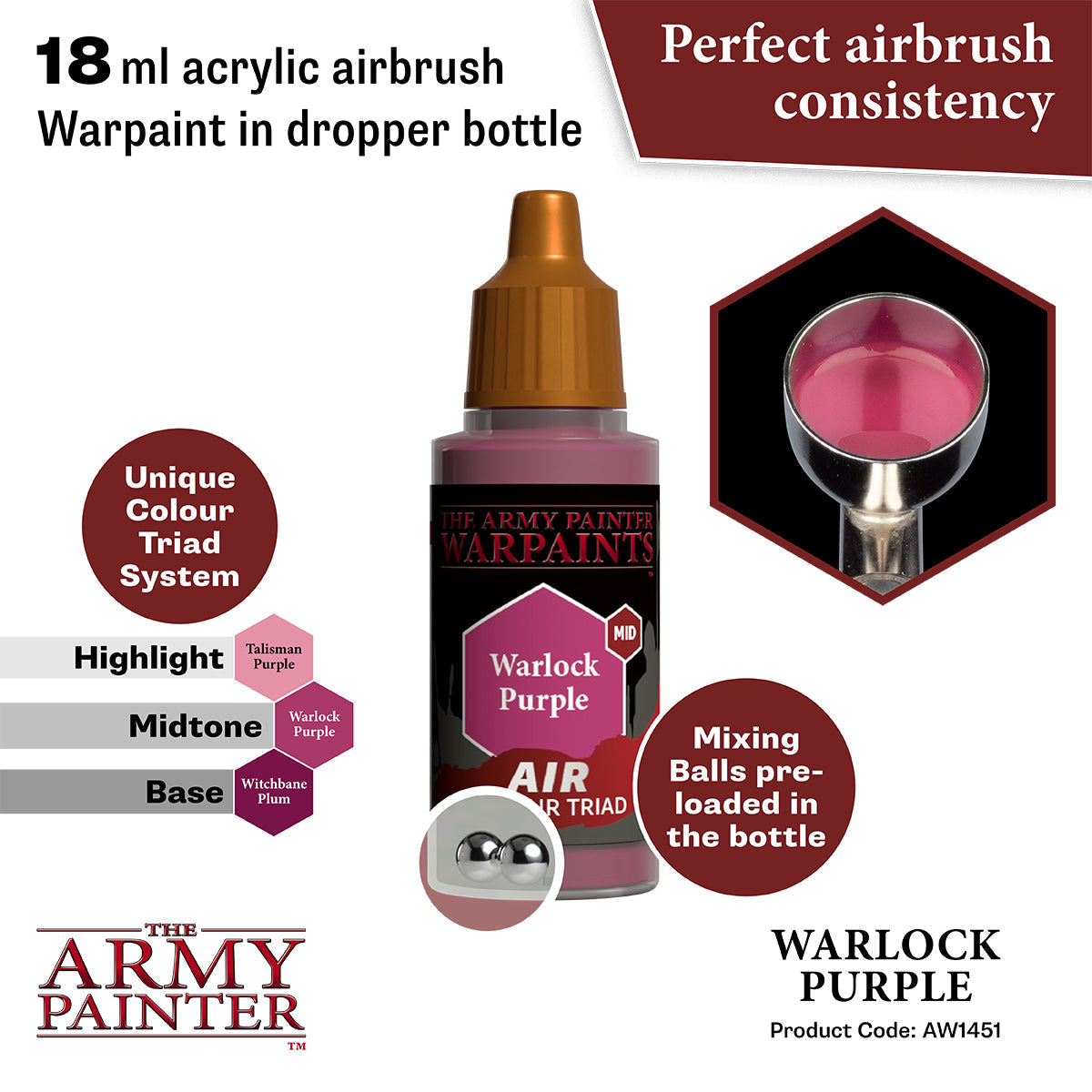 the-army-painter-warpaints-air-warlock-purple-peinture-a-rographe image 2