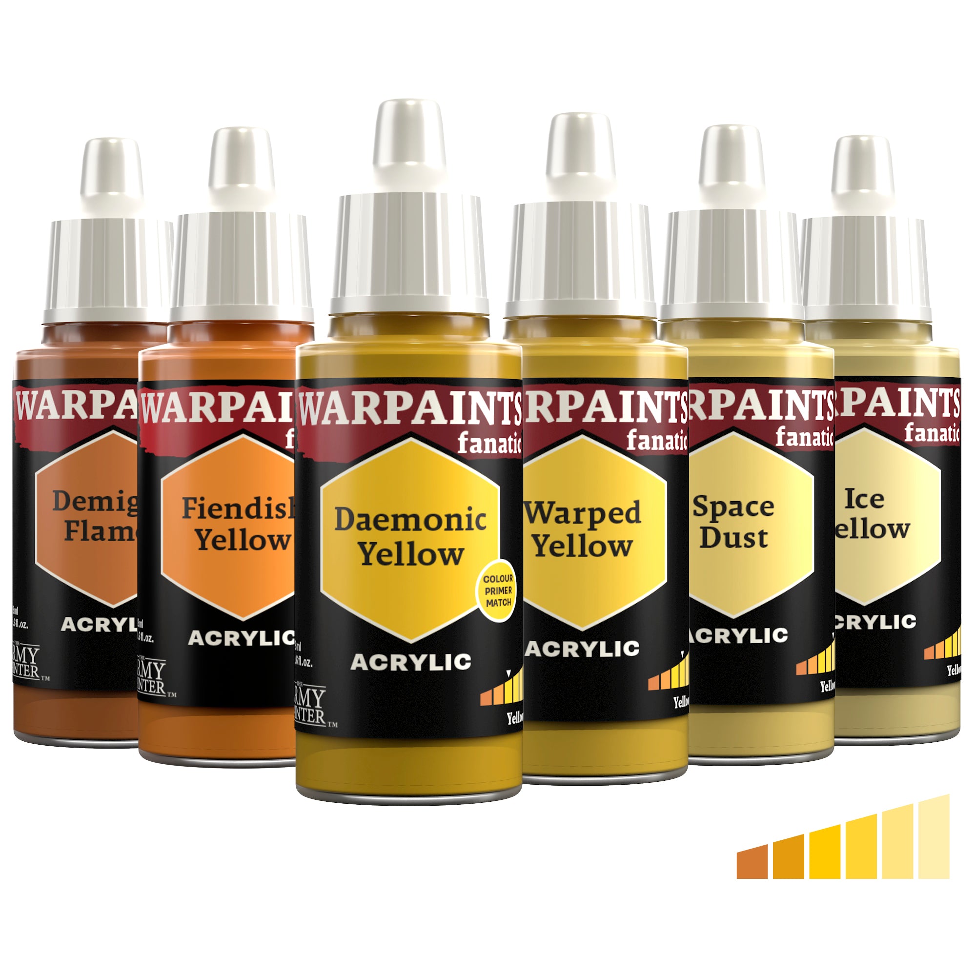 the-army-painter-warpaints-fanatic-yellows-set-6x18ml image 1