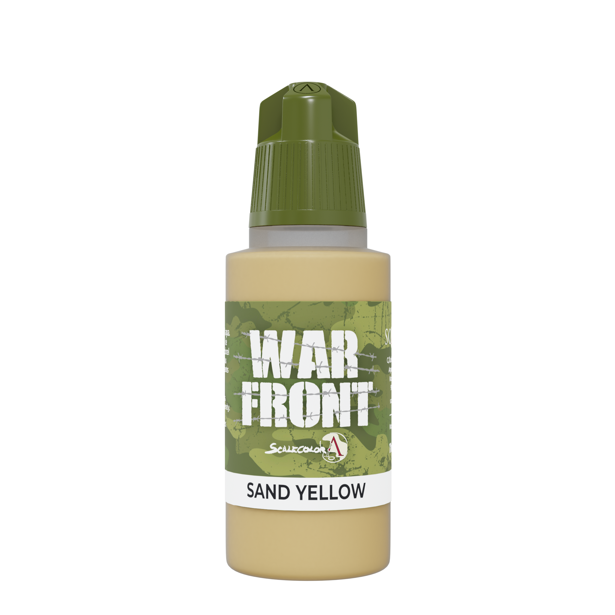 scale75-warfront-sand-yellow-peinture-mate-17ml-jaune-sable image 1
