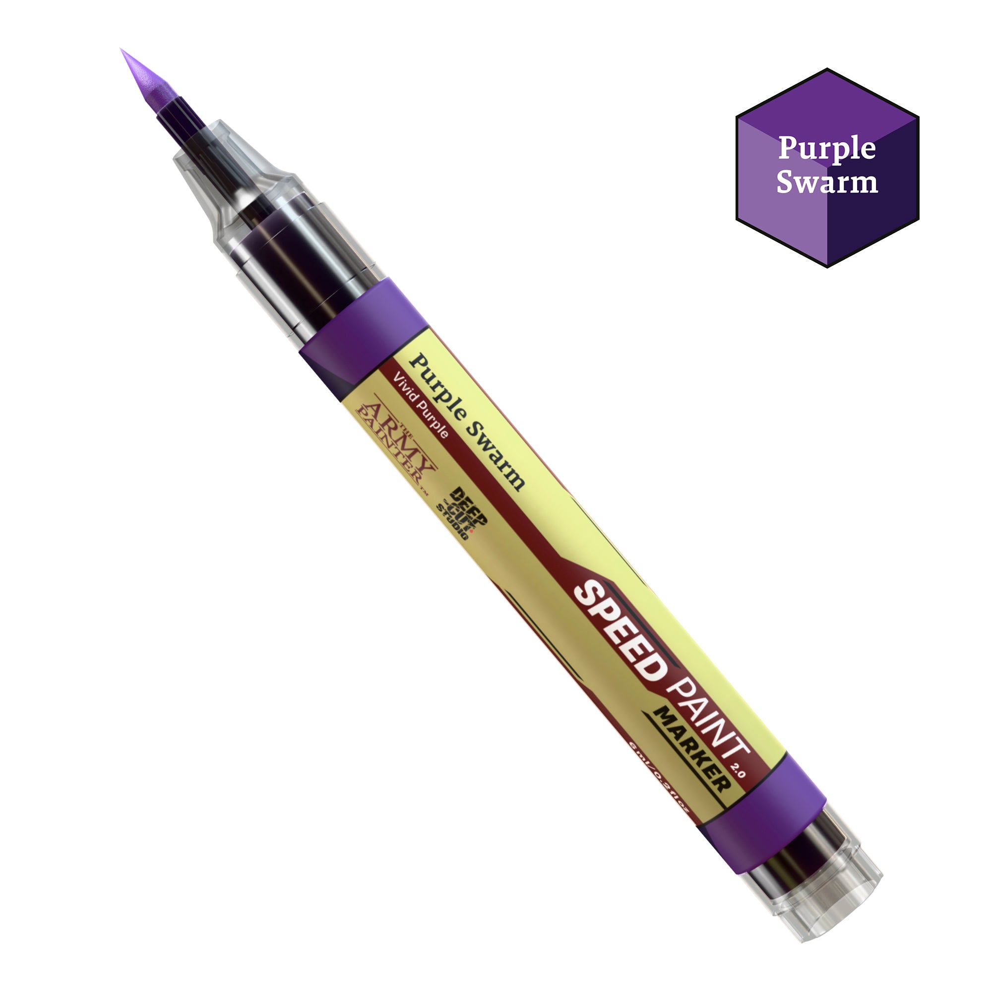 the-army-painter-speedpaint-markers-purple-swarm-marqueur-violet image 1