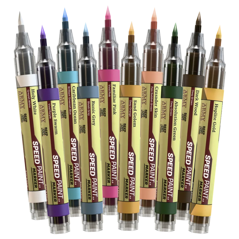 the-army-painter-speedpaint-marker-expansion-set-10-marqueurs image 1