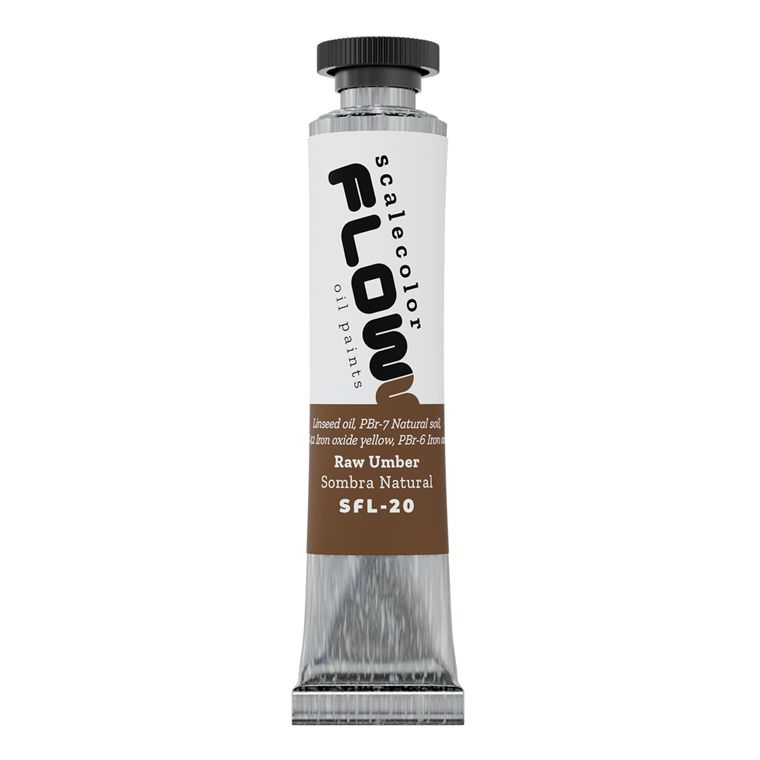 scale75-scalecolor-raw-umber-peinture-huile-20ml-mat image 1