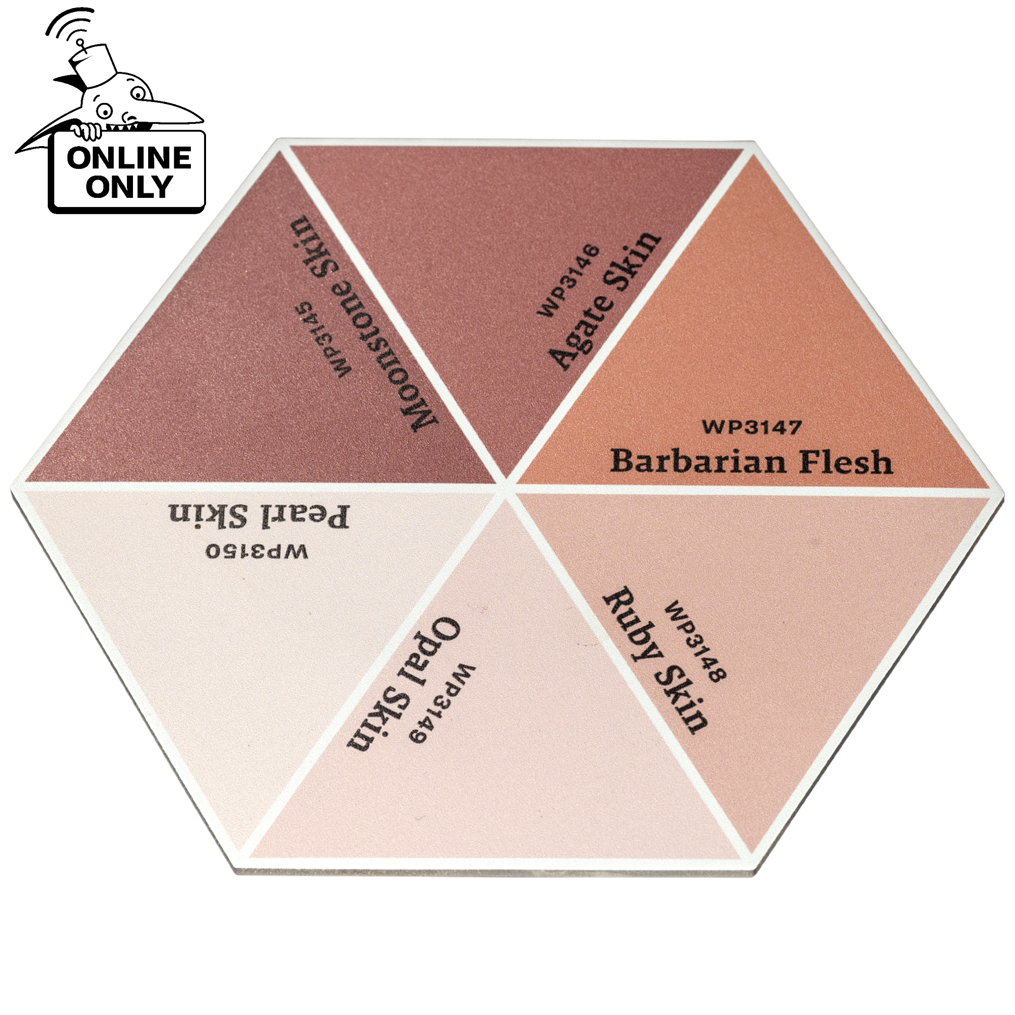 the-army-painter-hex-cutting-mat-tapis-d-coupe-rose-skin-tones image 1