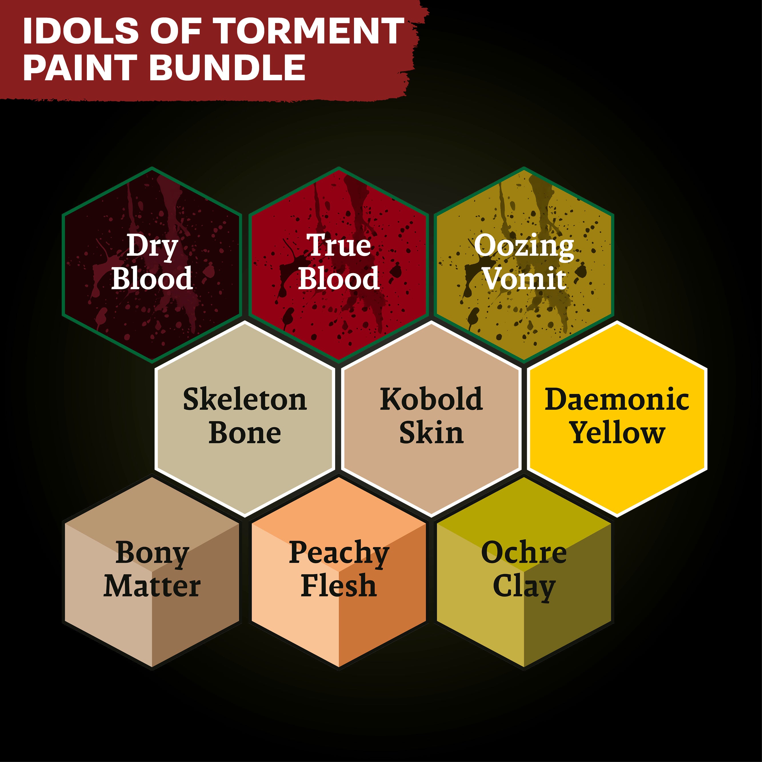 the-army-painter-idols-of-torment-gilded-idol-bundle-9-peintures image 2