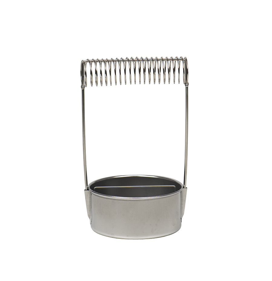 meeden-brush-cleaners-nettoyeur-pinceaux-inox-double-godet image 2