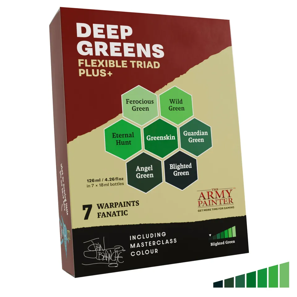 the-army-painter-warpaints-fanatic-triad-plus-deep-greens-peinture-7-verts image 1