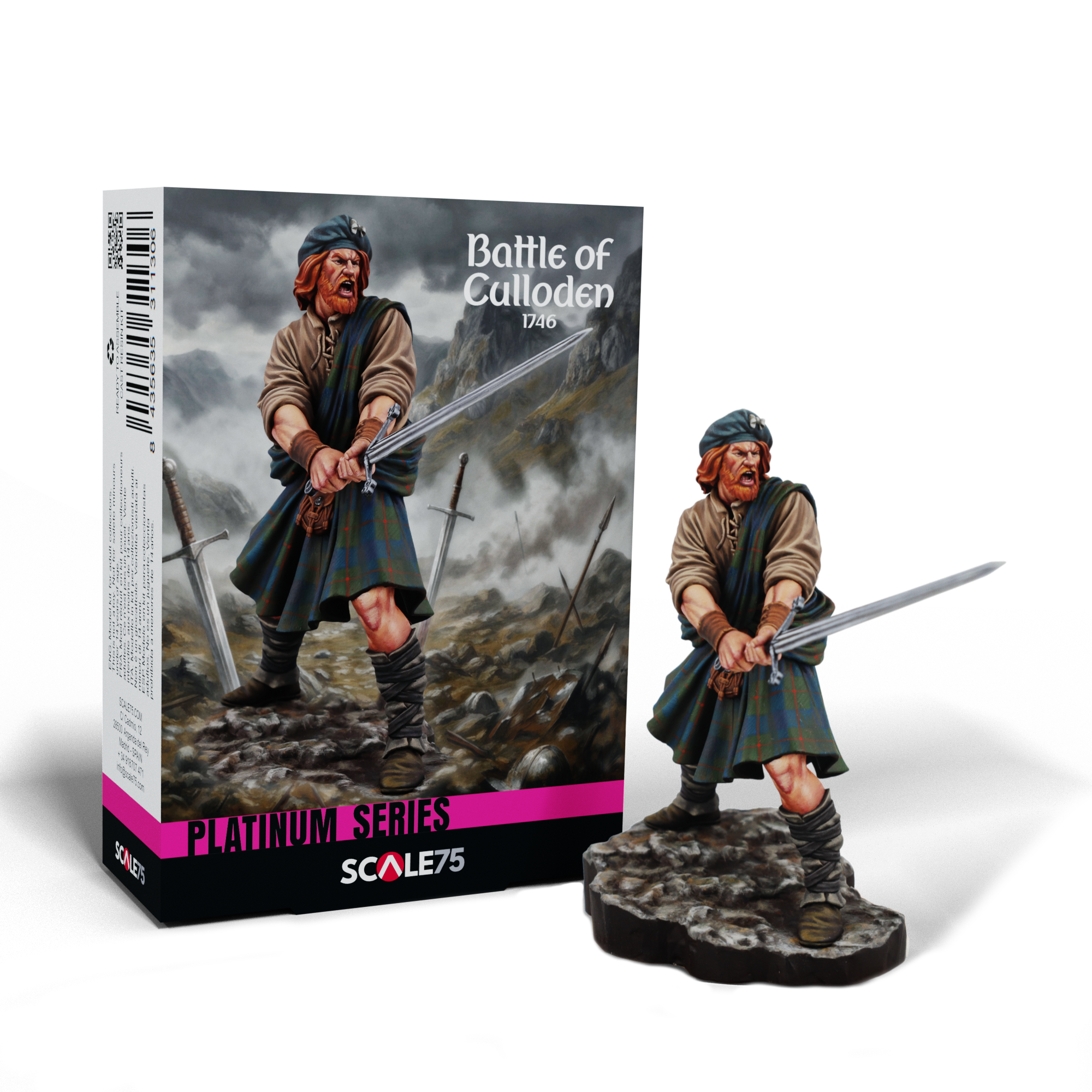 scale75-platinum-battle-of-culloden-1746-figurine-75mm image 1