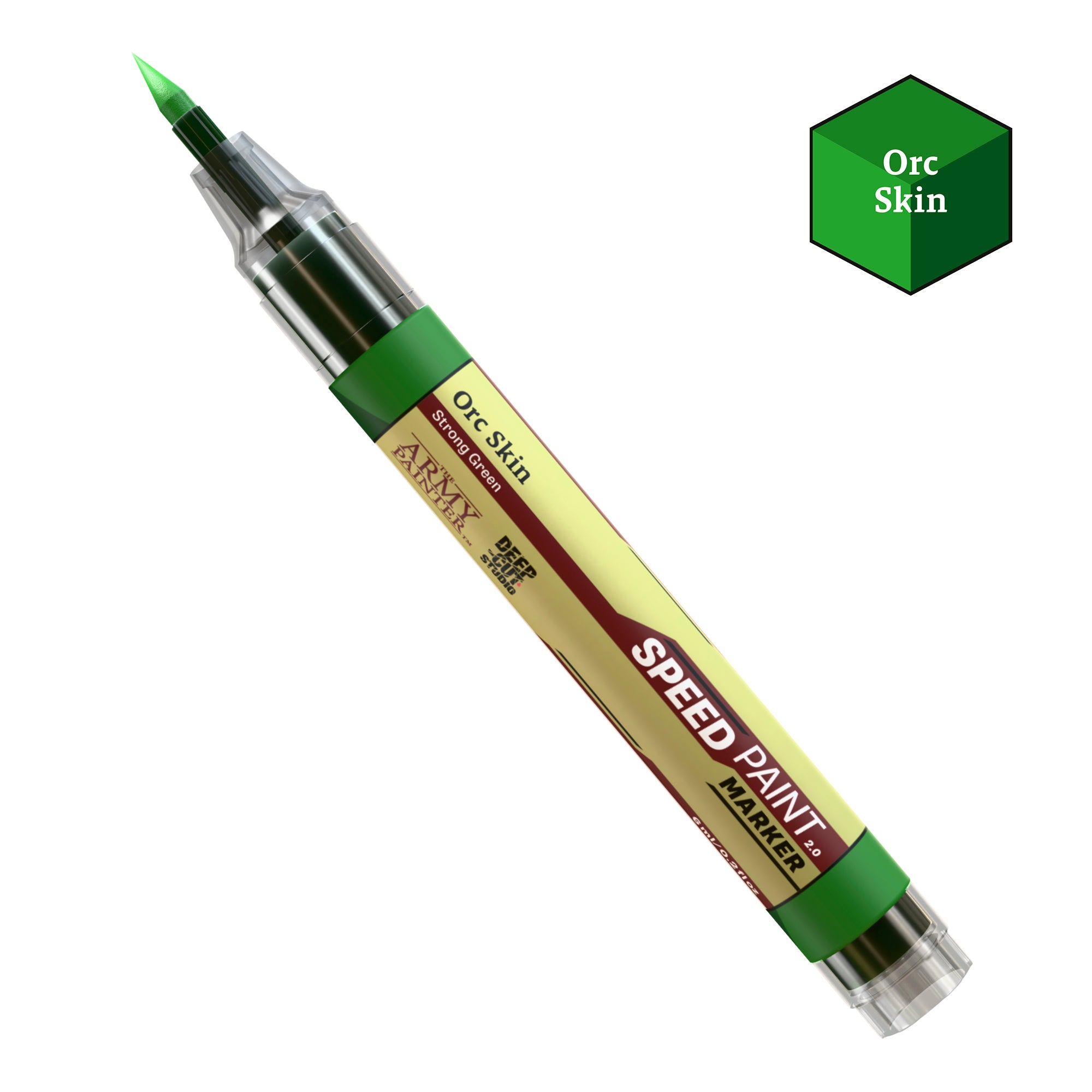 the-army-painter-speedpaint-marker-orc-skin-marqueur-vert image 1
