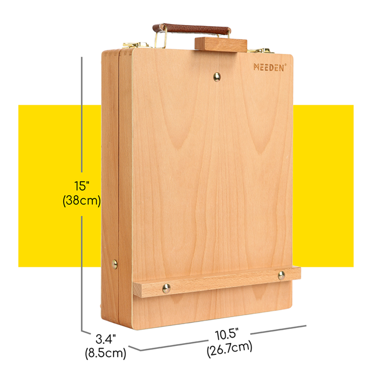 meeden-hbx-3-chevalet-de-table-bois-h-tre-coffret-rangement image 4