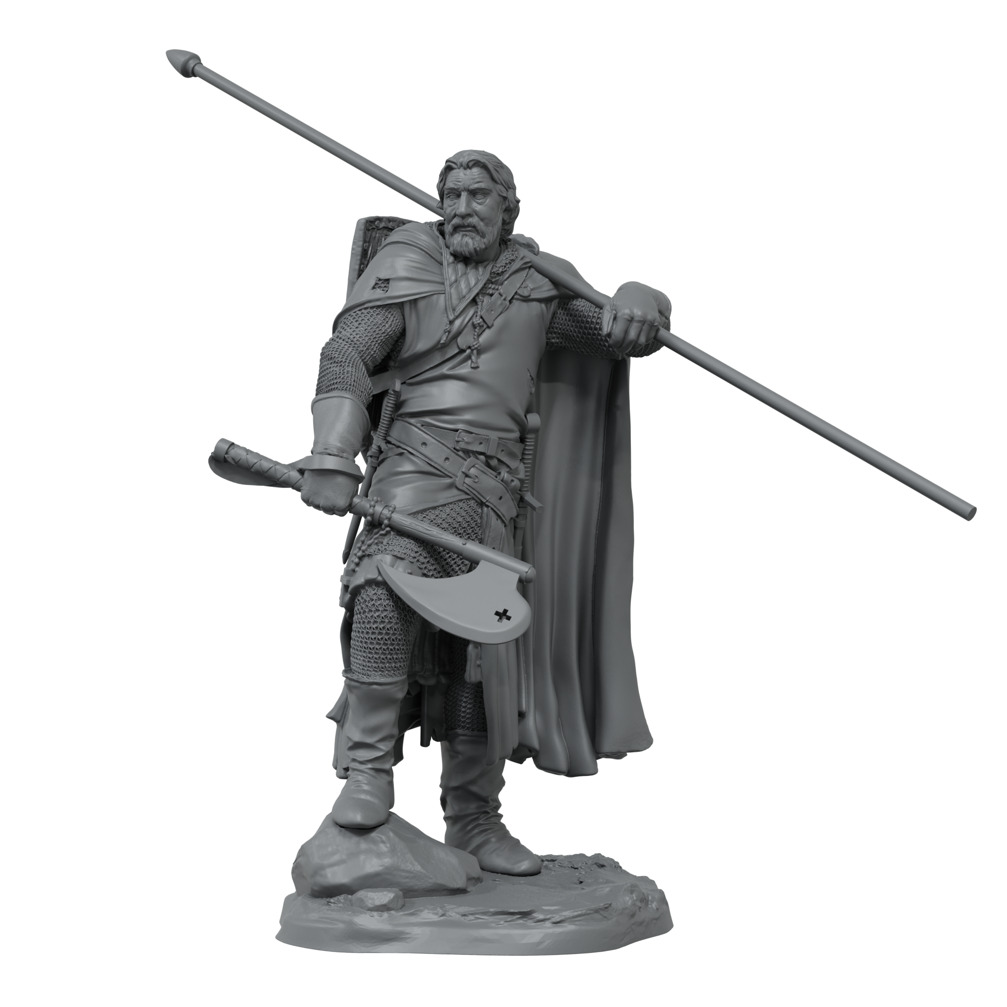 scale75-middle-ages-knight-of-the-cross-figurine-chevalier image 2