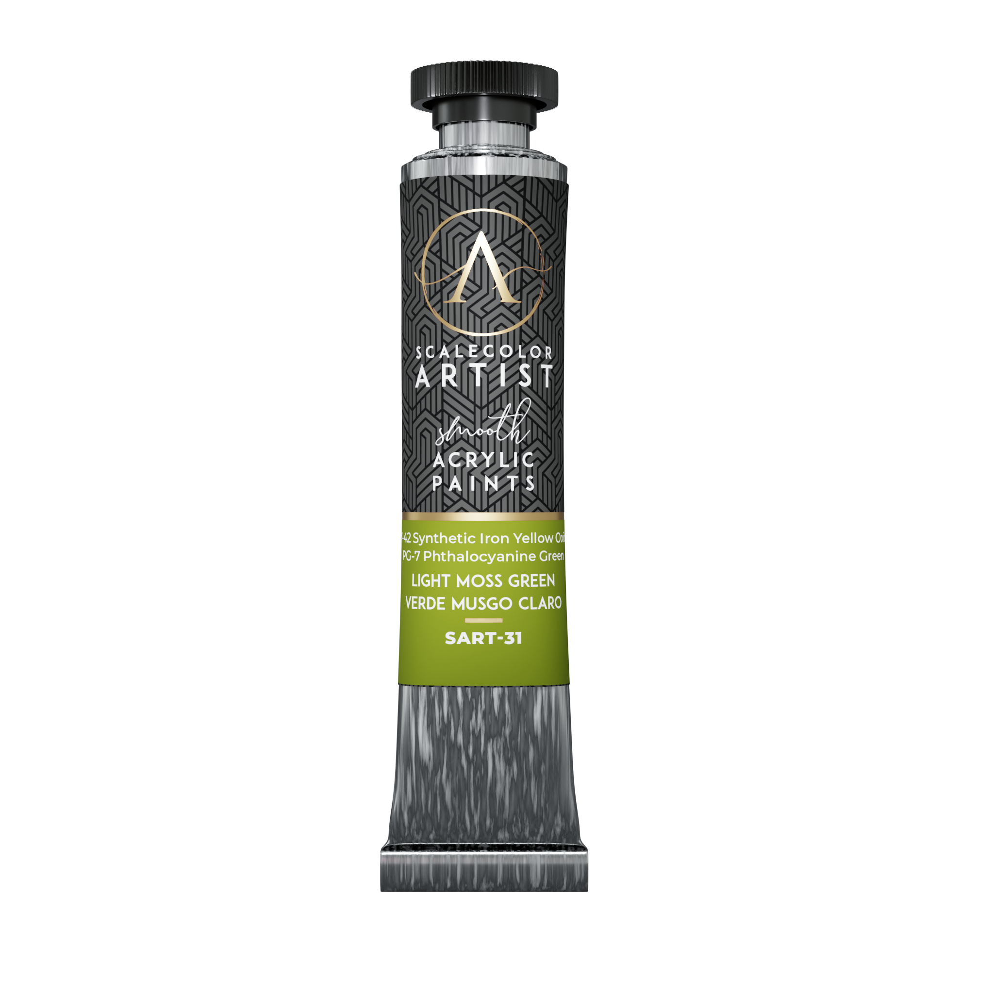 scale75-artist-light-moss-green-peinture-acrylique-20ml-mat image 1