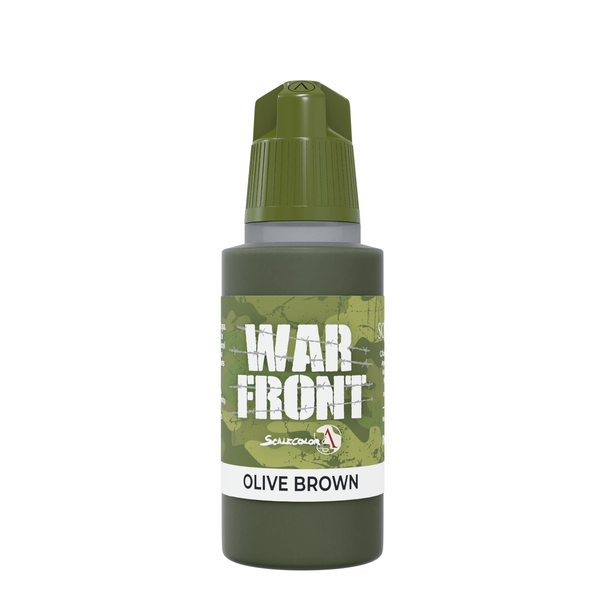 scale75-warfront-olive-brown-peinture-acrylique-mate-17ml image 1