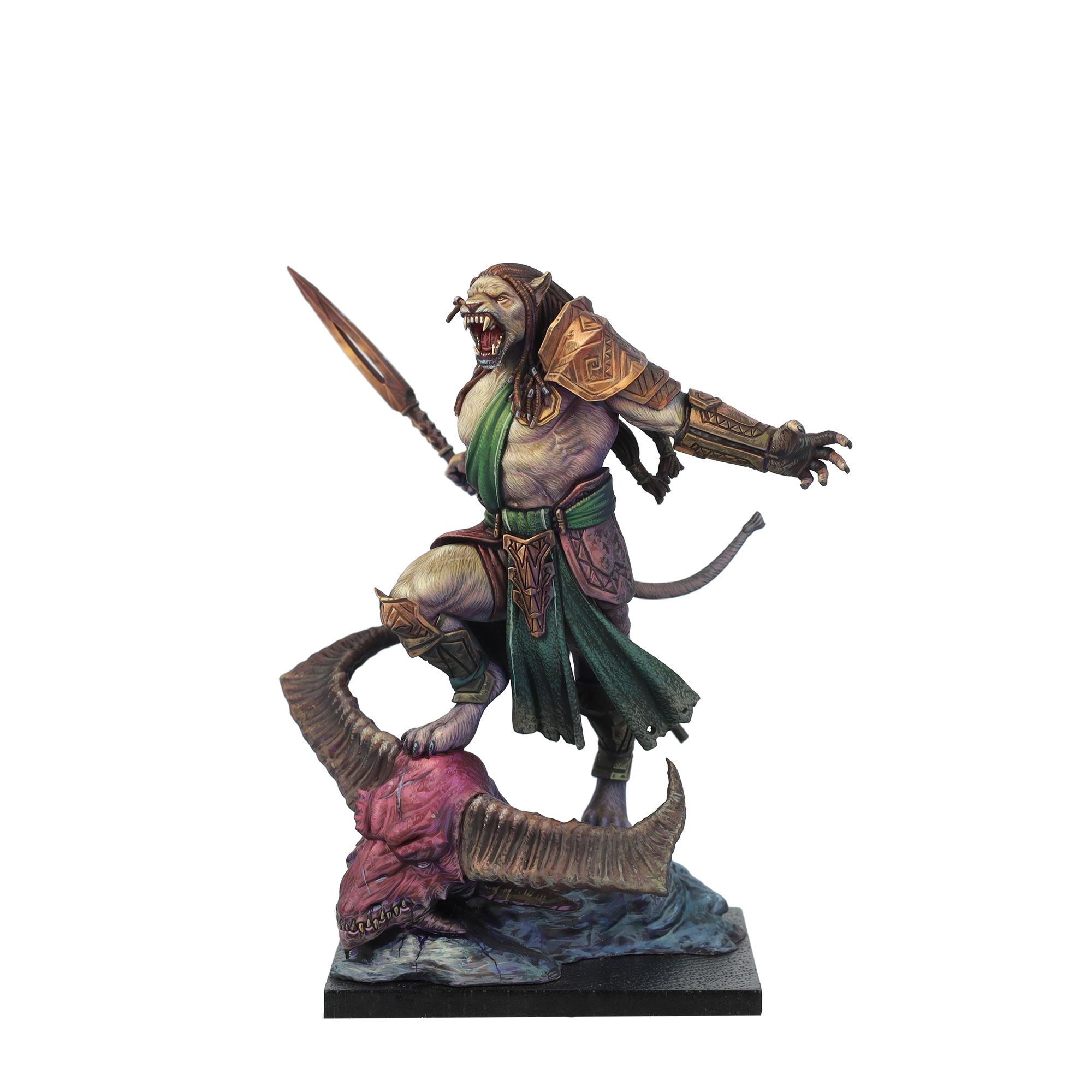 scale75-zodiac-mystic-signs-leo-figurine-lion-non-peinte image 2