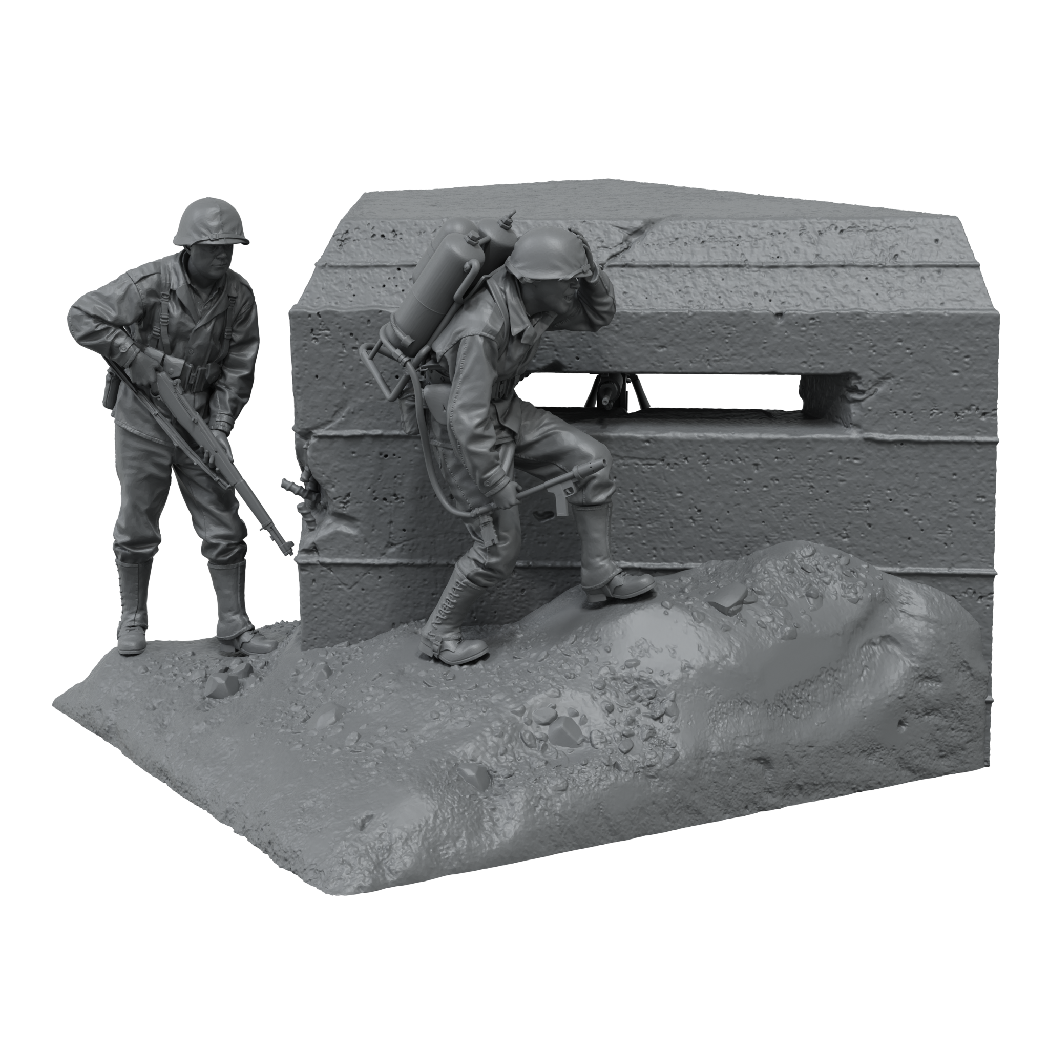 scale75-models-bunker-run-pacifique-1944-figurine-1-35 image 2