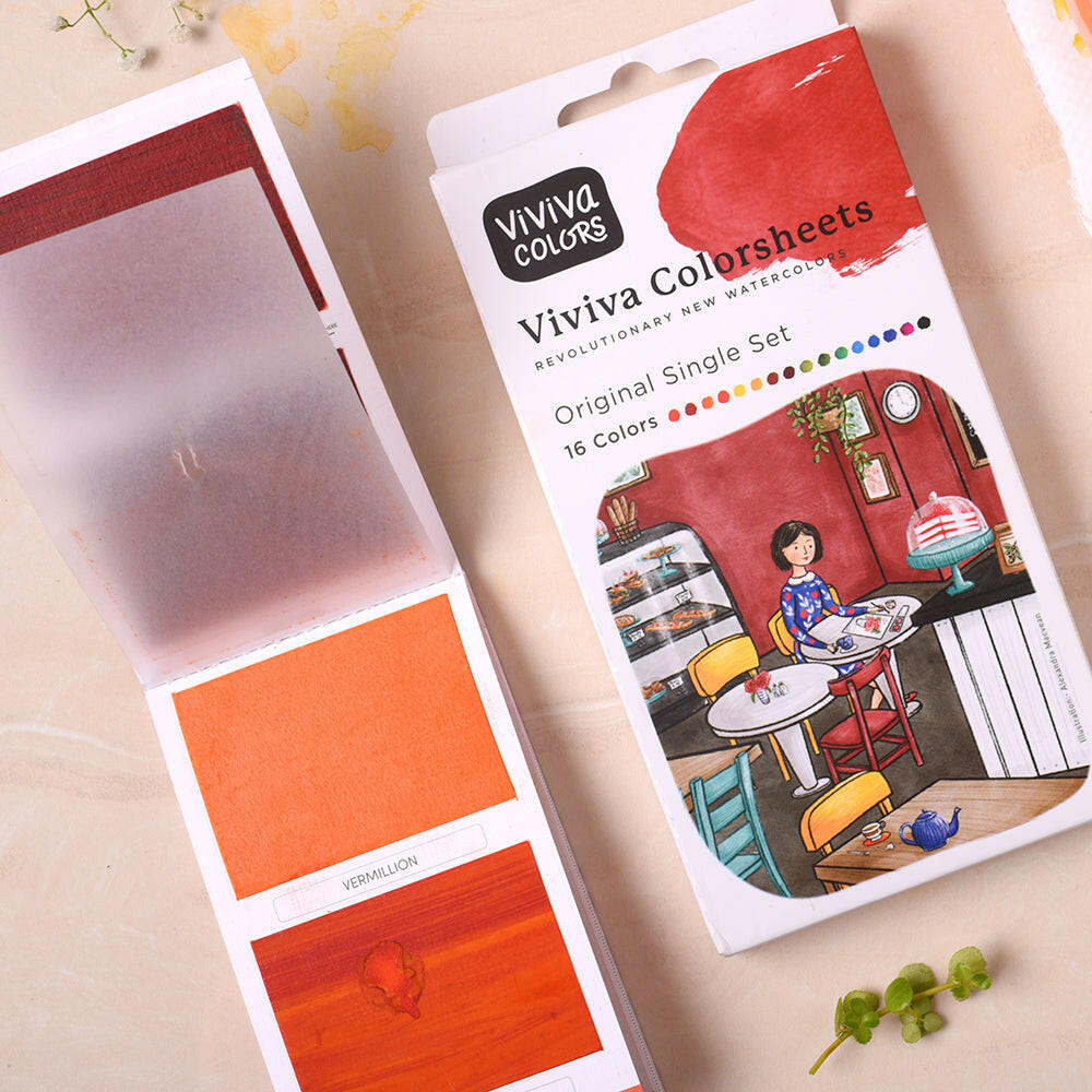 viviva-colorsheets-aquarelle-original-lot-10-x-16-couleurs image 2