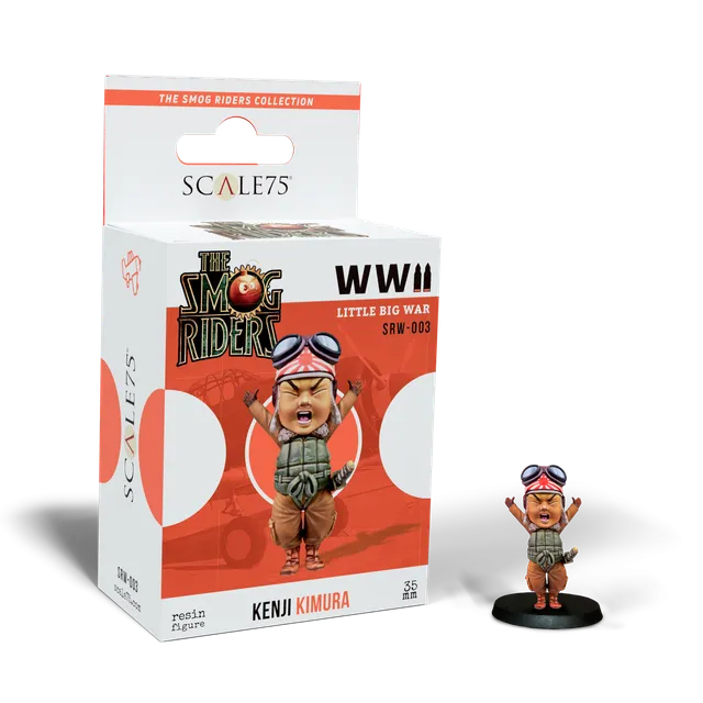 scale75-smog-riders-kenji-kimura-figurine-35mm-non-peinte image 1