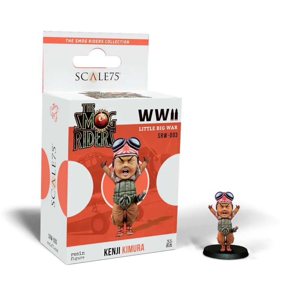 scale75-smog-riders-kenji-kimura-figurine-35mm-non-peinte image 1