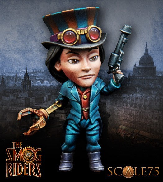 scale75-the-smog-riders-matt-darcy-figurine-35mm-non-peinte image 2