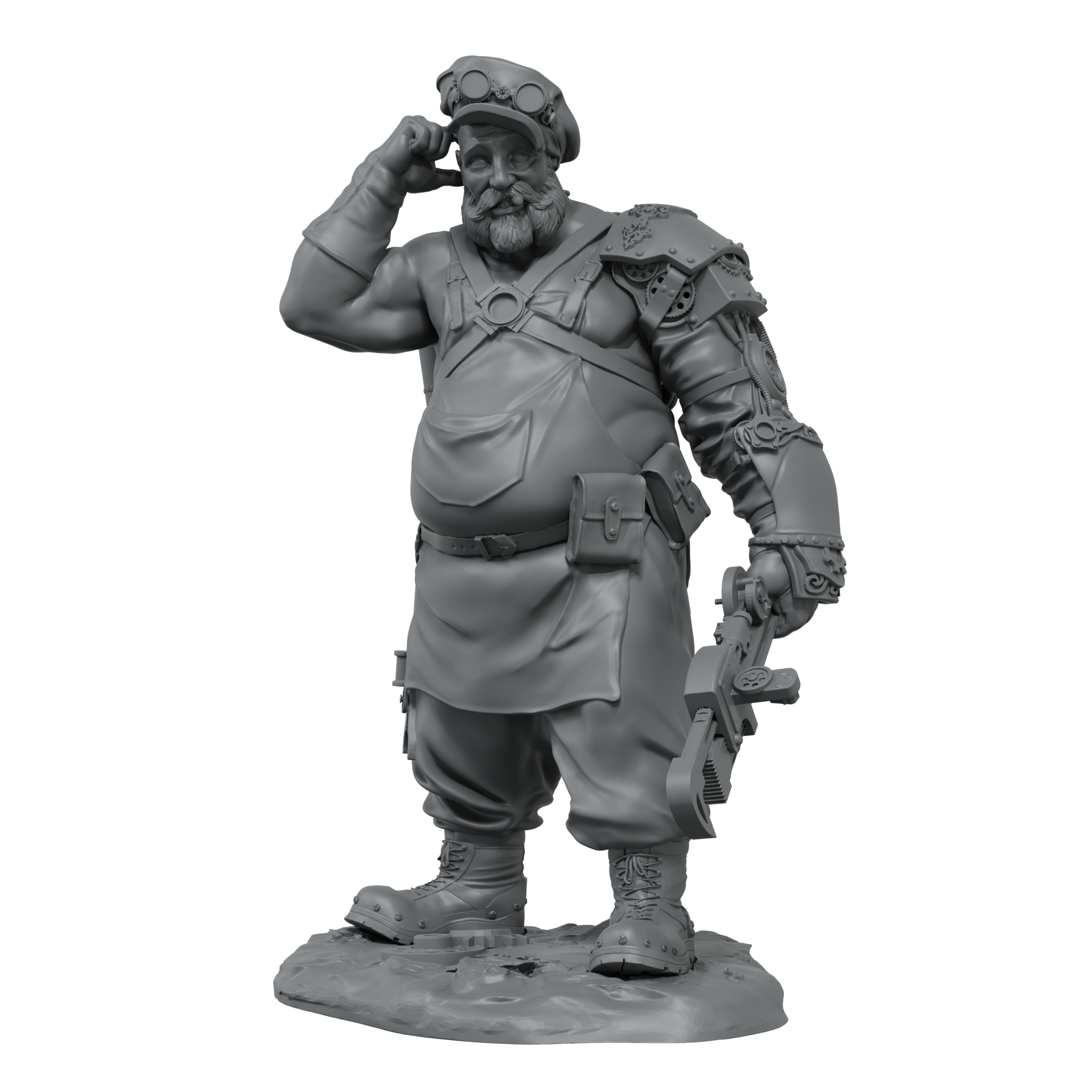 scale75-steam-wars-joe-cassidy-figurine-75-mm-m-tal image 3