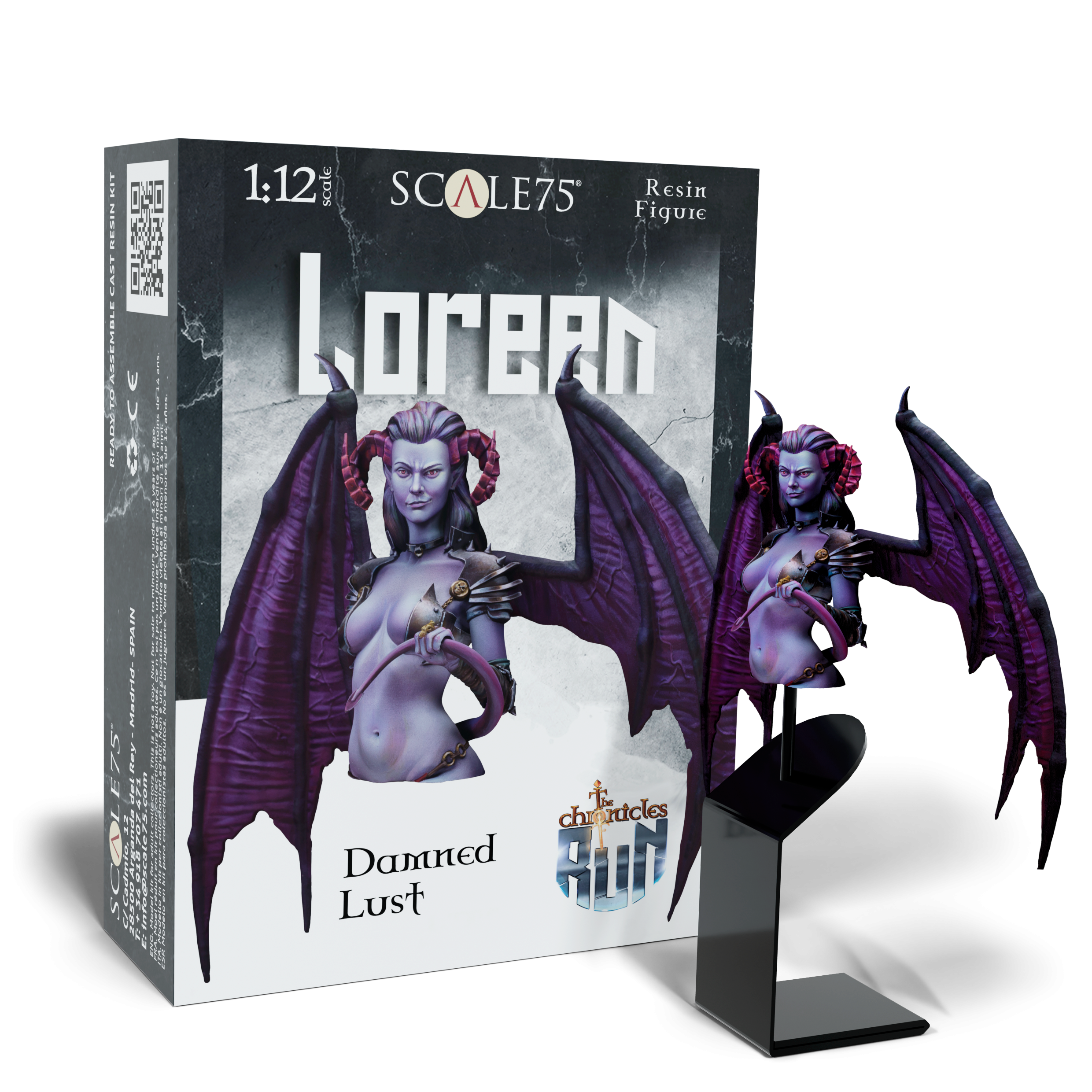 scale75-characters-loreen-damned-lust-buste-1-10-non-peint-r-sine image 1