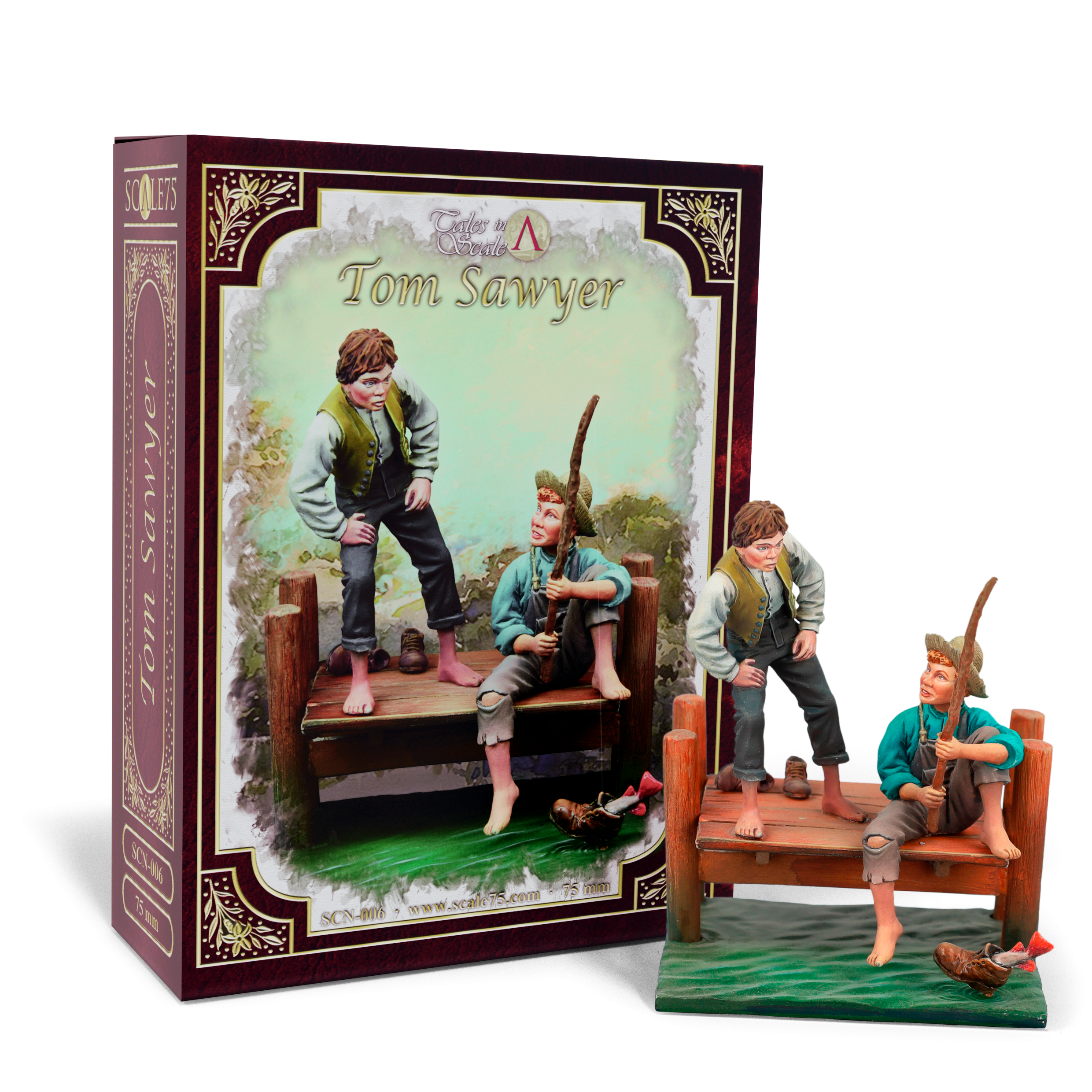 scale75-characters-tom-sawyer-figurine-m-tal-75-mm-non-peinte image 1