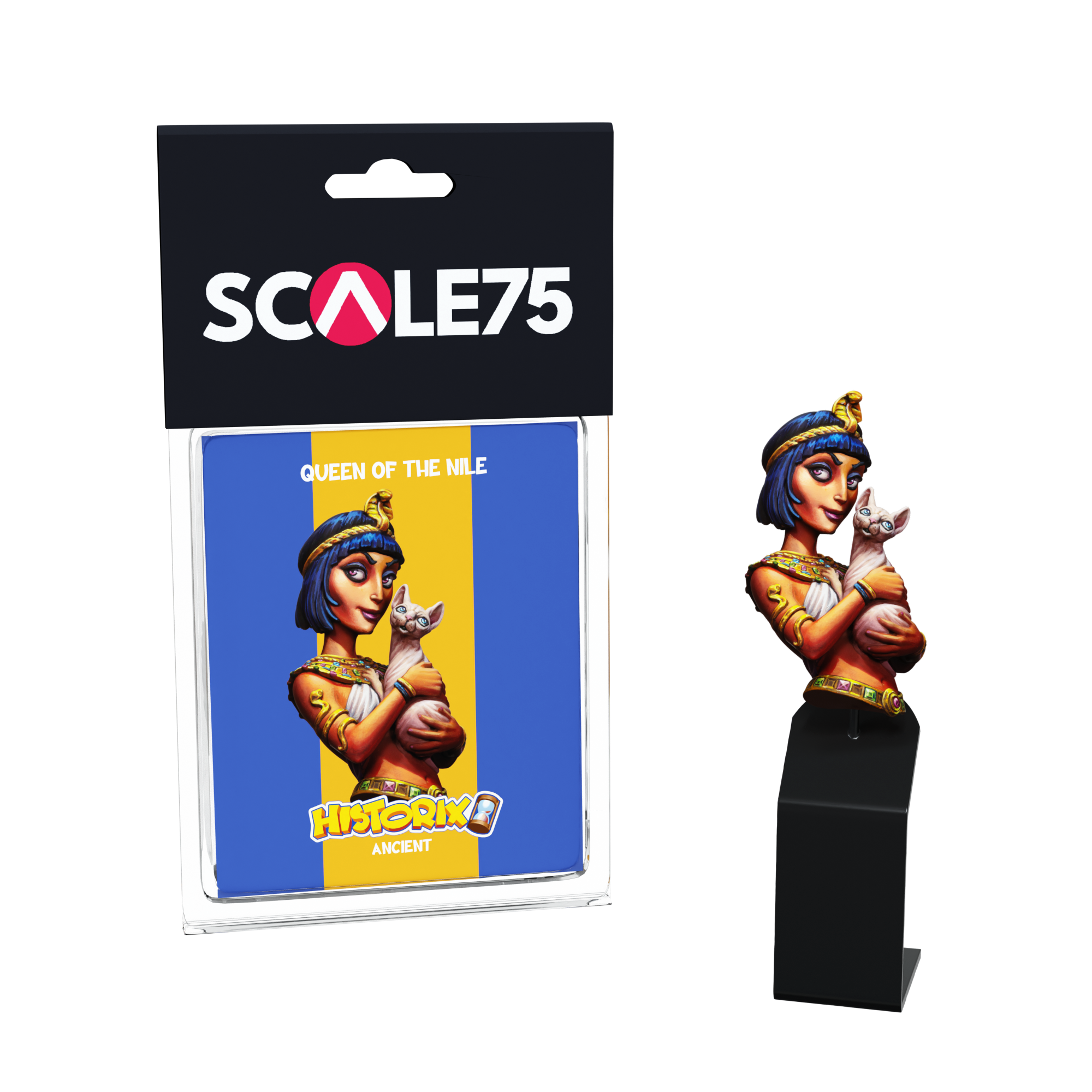 scale75-rome-queen-of-the-nile-buste-1-12-non-peint-r-sine image 1