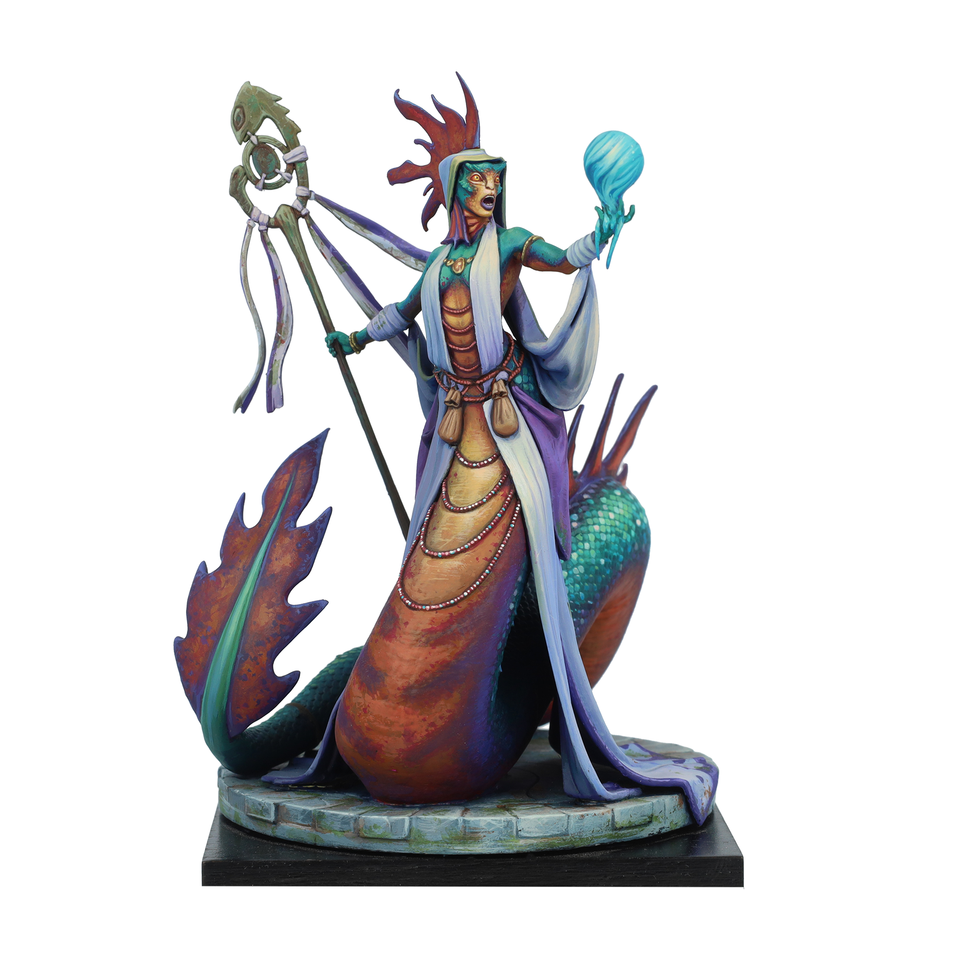 scale75-zodiac-pisces-figurine-r-sine-fantasy-poissons-non-peinte image 2