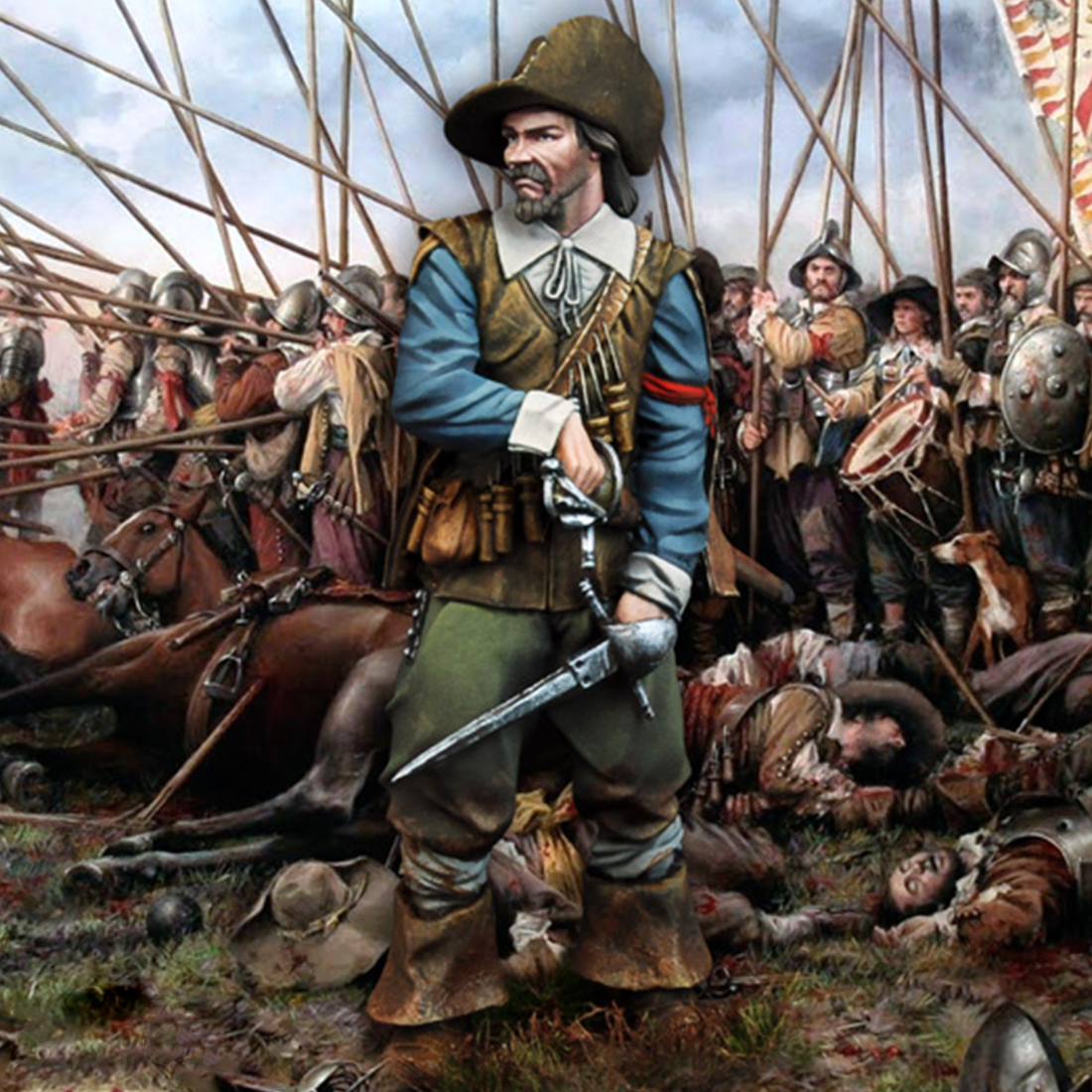 scale75-ferrer-dalmau-mousquetaire-rocroi-1643-figurine-75-mm image 3