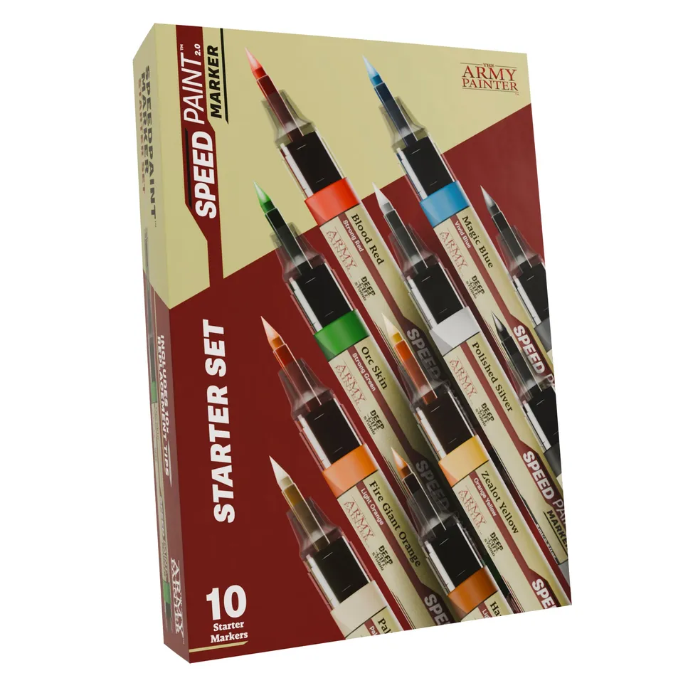 the-army-painter-speedpaint-marker-starter-set-10-marqueurs image 1