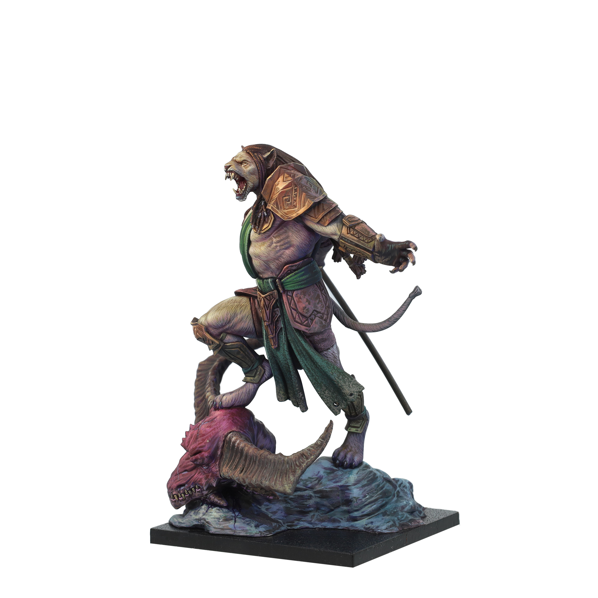 scale75-zodiac-mystic-signs-leo-figurine-lion-non-peinte image 5