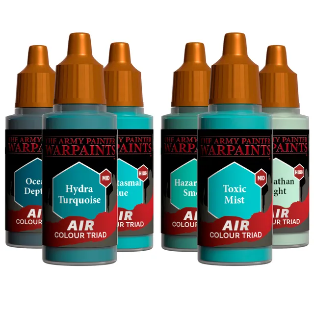 the-army-painter-warpaints-air-turquoise-peinture-a-rographe-6-x-18-ml image 1