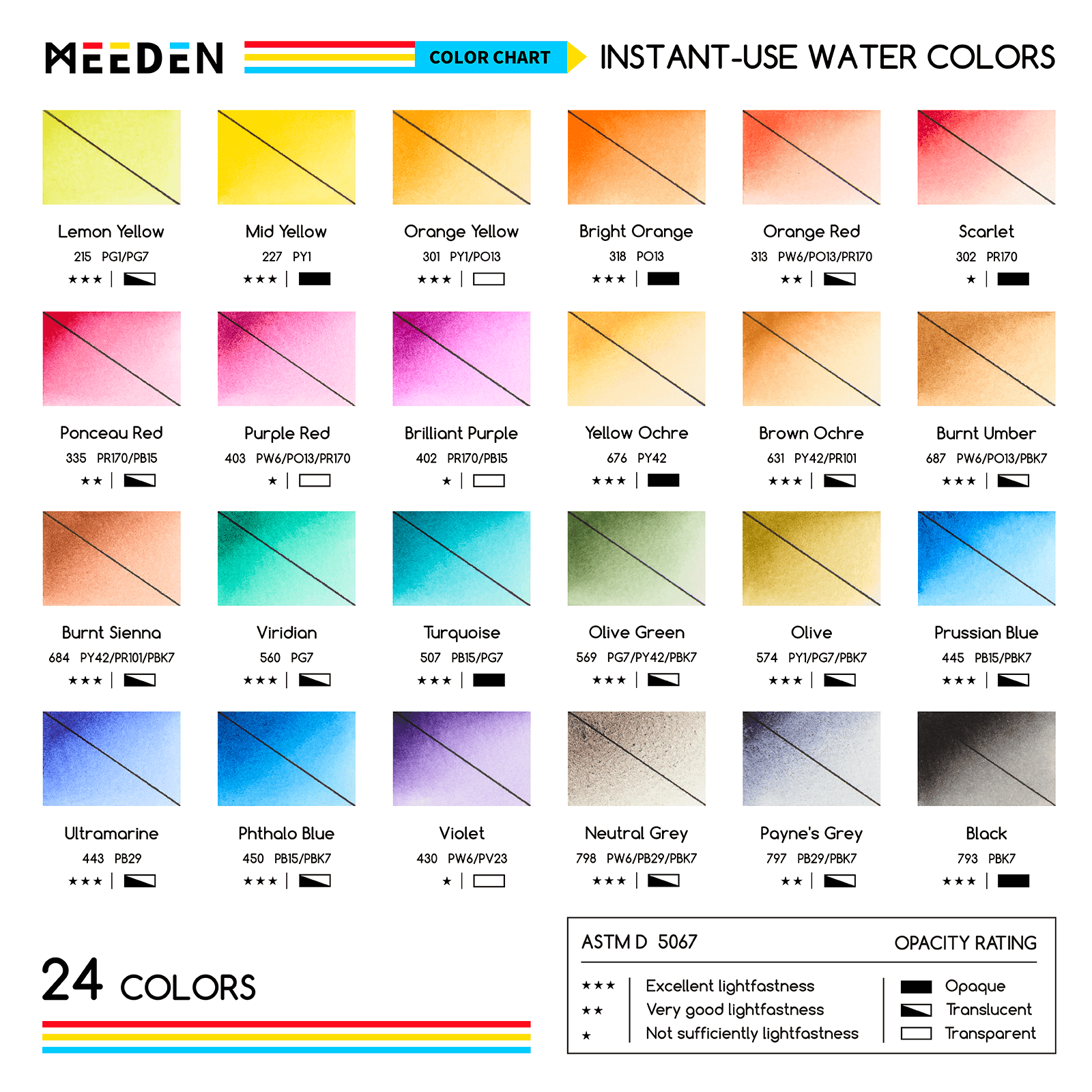meeden-watercolor-kit-aquarelle-24-couleurs-voyage image 8