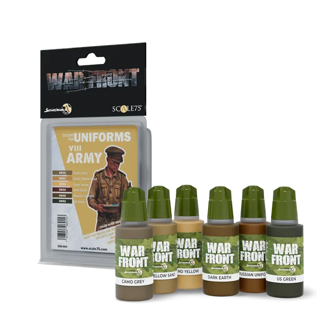 scale75-warfront-viii-army-paint-set-6-peintures-d-sert image 1
